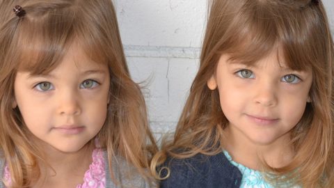 Güzellikleri ile dikkat çeken ikizlerin kariyer planları için ailenin gösterdiği destek